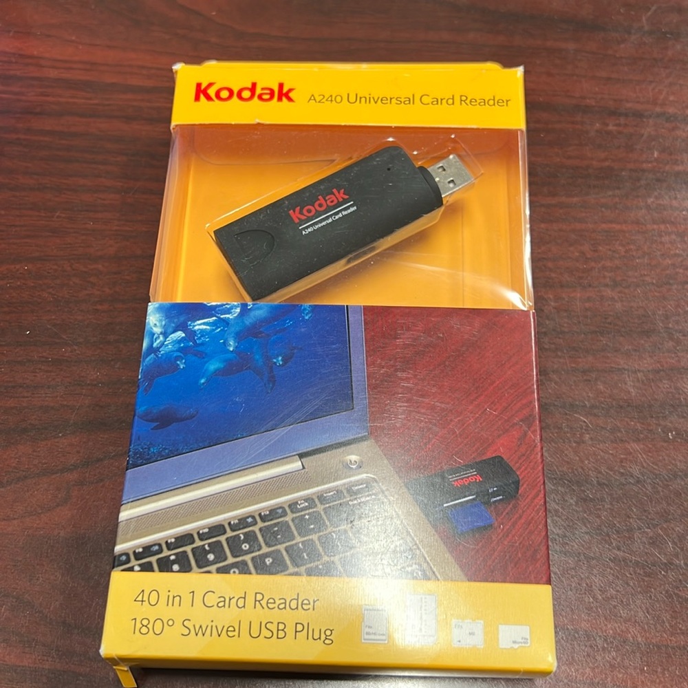 Kodak A240 Universal Card Reader - Brand New!